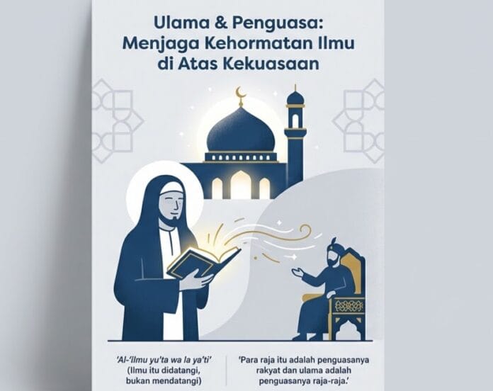 Ulama dan Penguasa: Menjaga Kehormatan Ilmu di Atas Kekuasaan