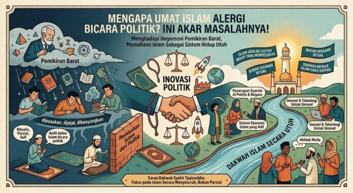 Mengapa Umat Islam Alergi Bicara Politik? Ini Akar Masalahnya!