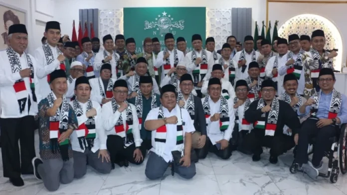 Lanjutkan Amanat Kiai Hasyim Asy’ari, Pengurus Baru PBNU Tegaskan Dukungan untuk Palestina